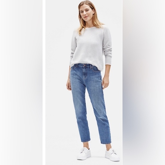 Eileen Fisher Light Wash Jeans - Picture 1 of 6